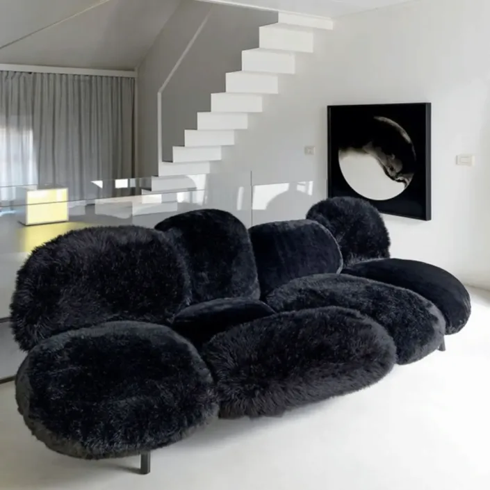 Globe Sofa - Fluffy Puff Modular Sofa Globe Sofa - Fluffy Puff Modular Sofa