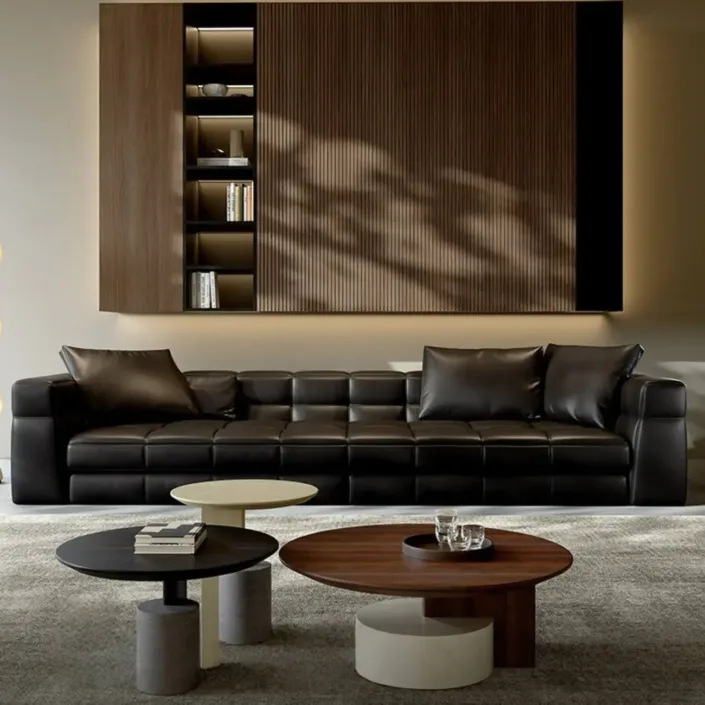 Globe Sofa - Blazer Influencer Top-Grain Leather Sofa Globe Sofa - Blazer Influencer Top-Grain Leather Sofa