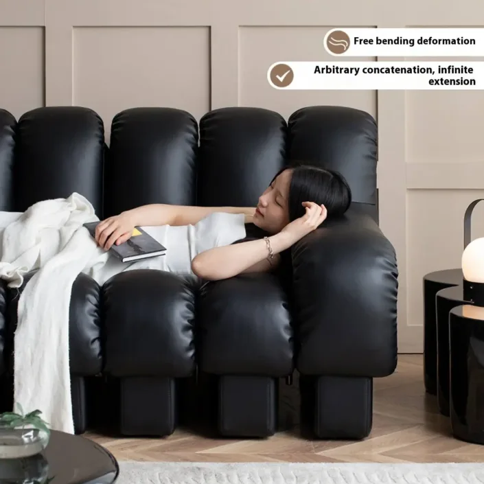 Globe Sofa - Designer Snake-Shaped Sofa Globe Sofa - Designer Snake-Shaped Sofa