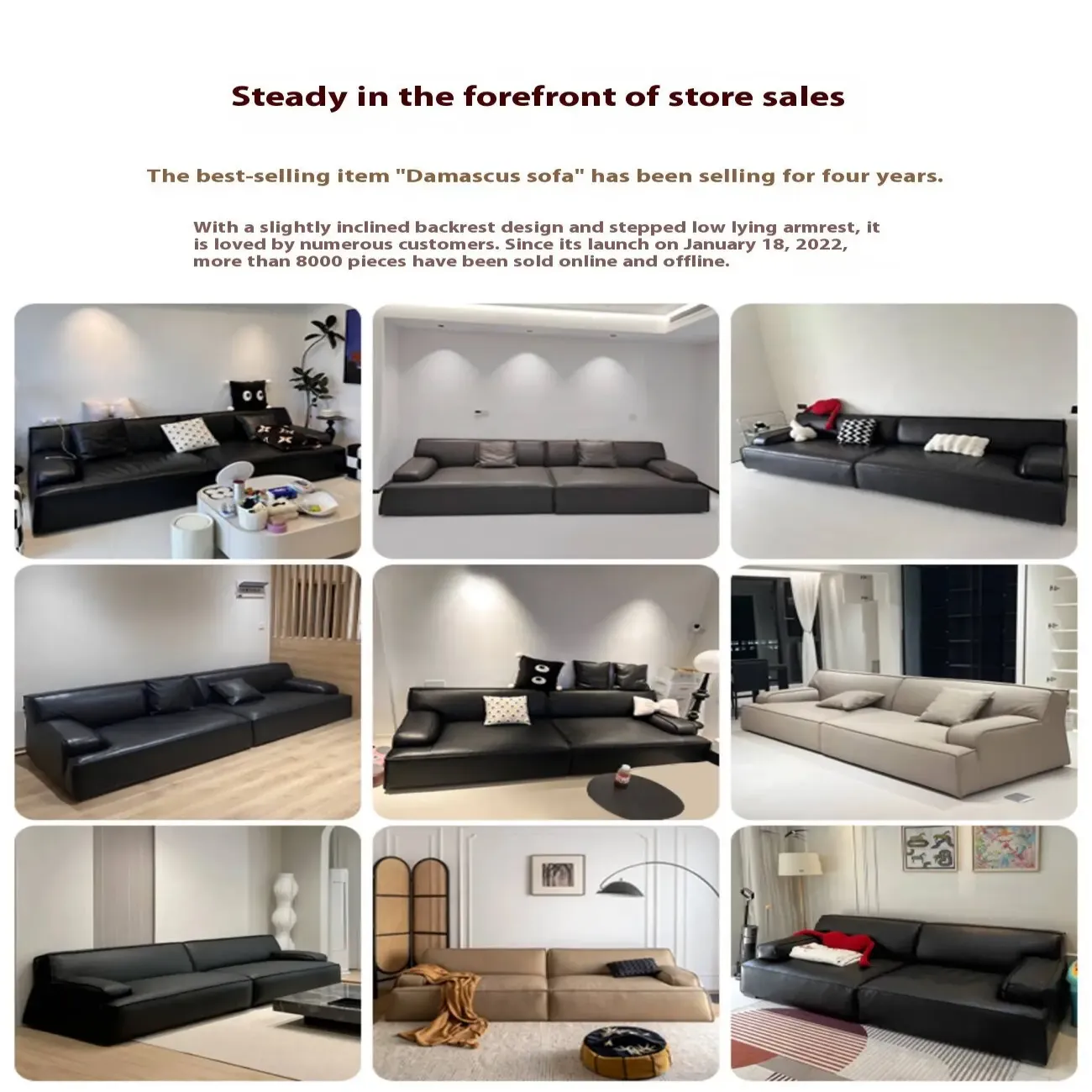主图-04 Globe Sofa - Damascus Italian Minimalist Sofa