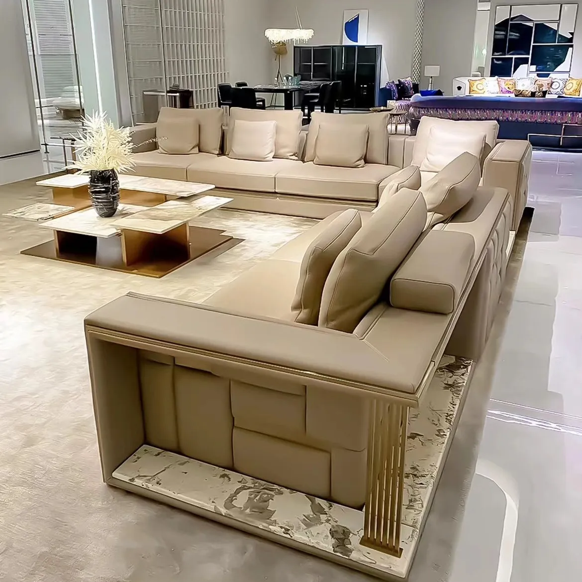 主图-04 Globe Sofa - Italian Designer Brera Sofa