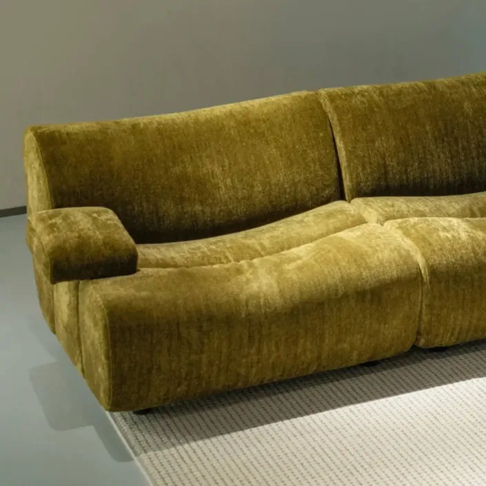 Globe Sofa - Designer Bamboo-Patterned Sofa Globe Sofa - Designer Bamboo-Patterned Sofa