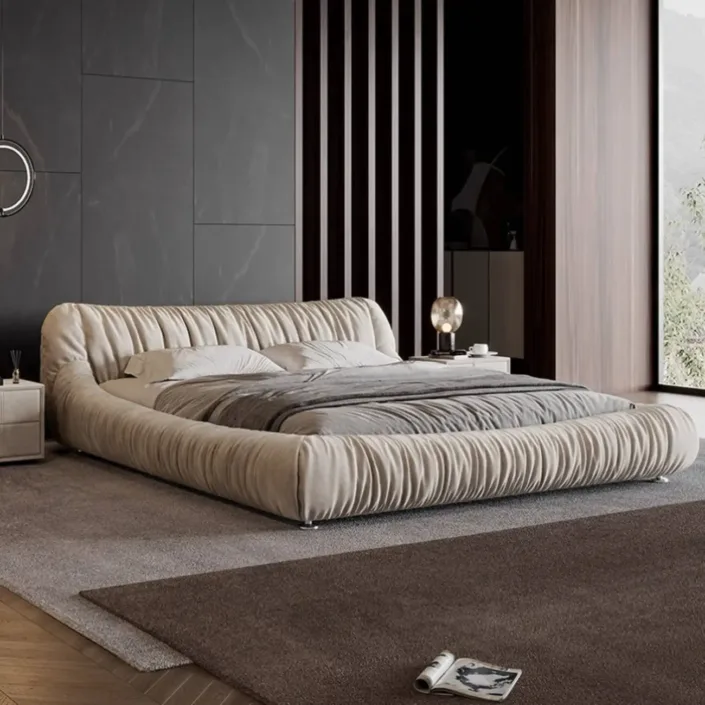 Globe Sofa - Italian-Style Master Bedroom Leather Sports Car Bed Globe Sofa - Italian-Style Master Bedroom Leather Sports Car Bed