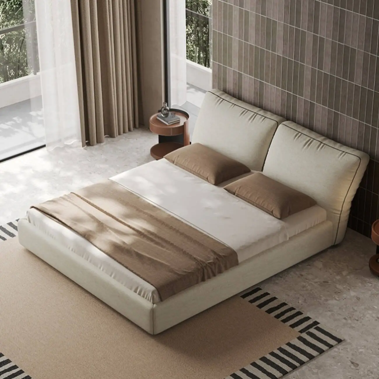 主图-04 Globe Sofa - Carmelot Italian Luxury Upholstered Bed