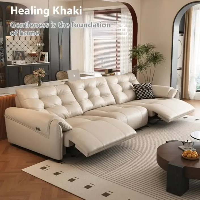 Globe Sofa - Multifunctional Electric Top-Grain Leather Sofa Globe Sofa - Multifunctional Electric Top-Grain Leather Sofa