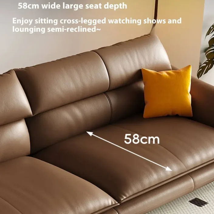 Globe Sofa - New Italian Cloud Wing Leather Sofa Globe Sofa - New Italian Cloud Wing Leather Sofa