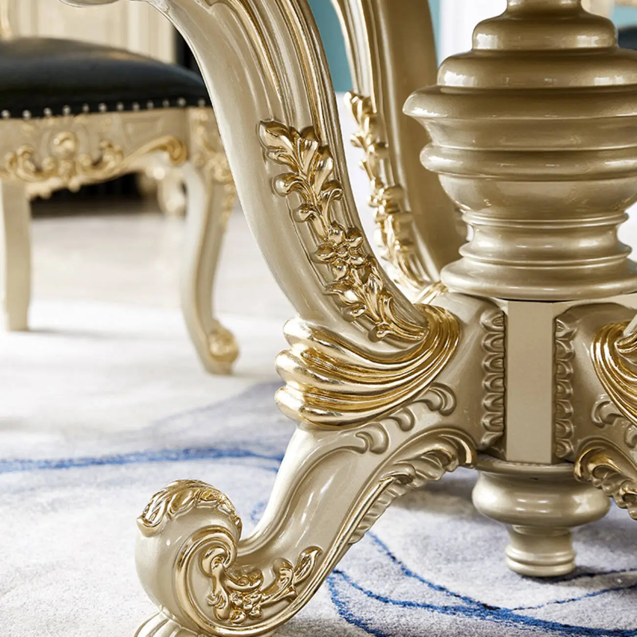 主图-04 Globe Sofa - European-style Villa Dining Table And Chairs