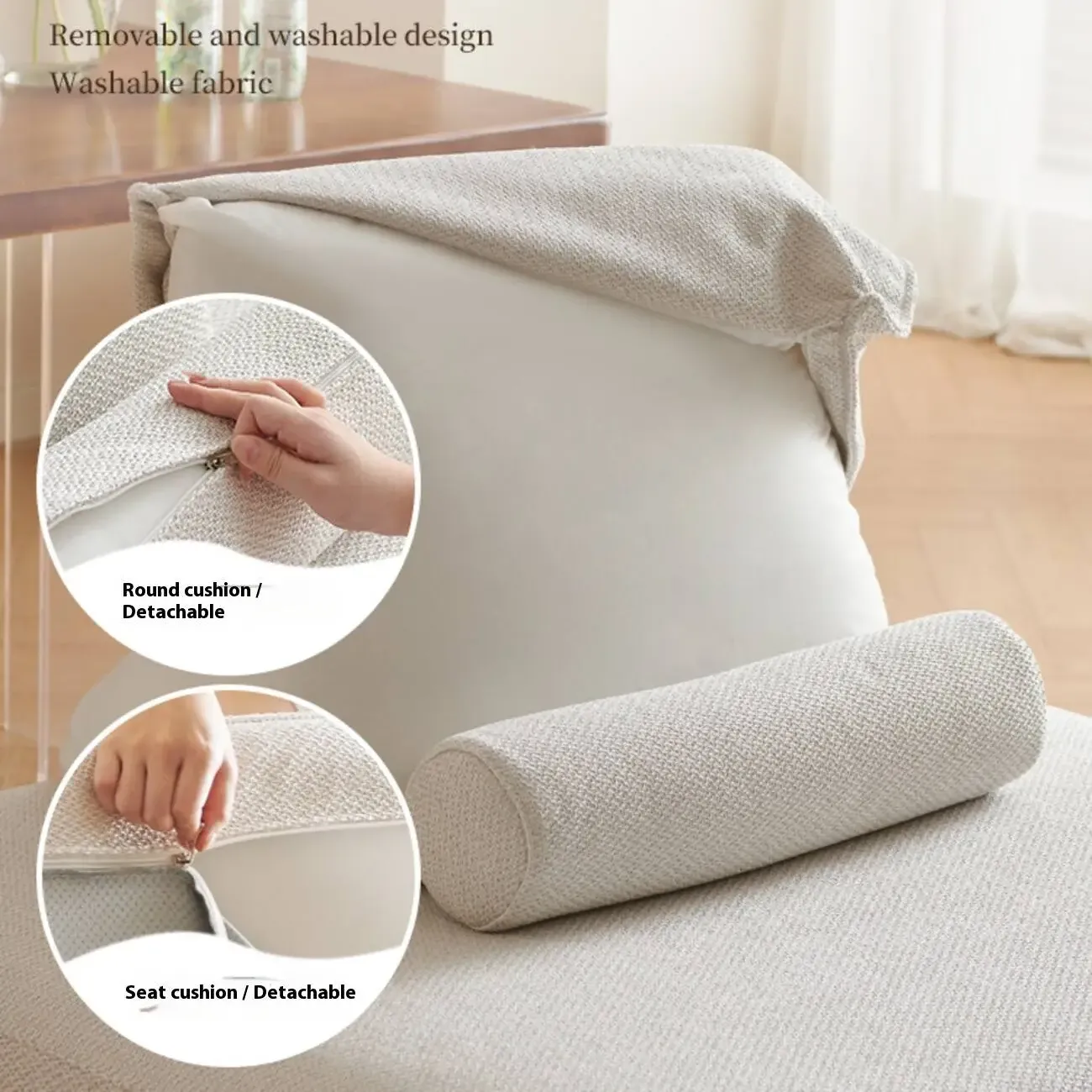 主图-04 Globe Sofa - Prado Double-Sided Armless Modular Sofa