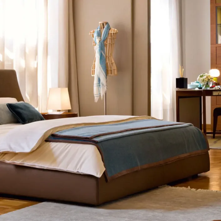 Globe Sofa - Altea Italian Minimalist Linen-Cotton Bed Globe Sofa - Altea Italian Minimalist Linen-Cotton Bed