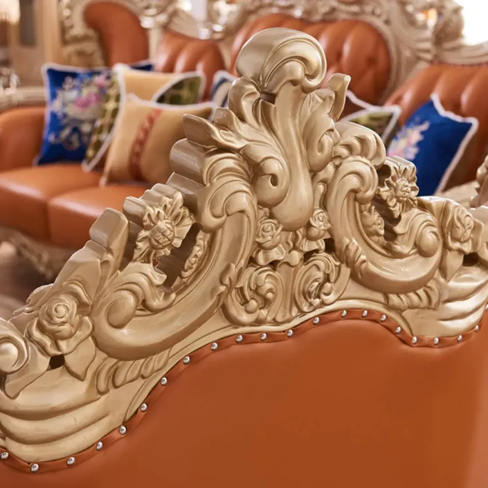Globe Sofa - European Luxury Palace Villa Solid Wood Sofa Globe Sofa - European Luxury Palace Villa Solid Wood Sofa