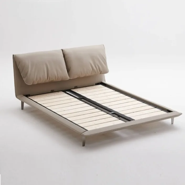 Globe Sofa - Elephant Ear Bed Italian Minimalist Genuine Leather Bed Globe Sofa - Elephant Ear Bed Italian Minimalist Genuine Leather Bed