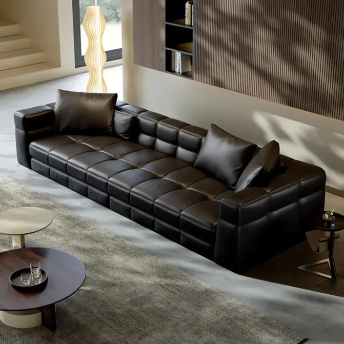 Globe Sofa - Blazer Influencer Top-Grain Leather Sofa Globe Sofa - Blazer Influencer Top-Grain Leather Sofa
