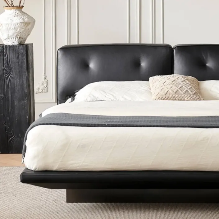 Globe Sofa - Dylan Italian Minimalist Genuine Leather Bed Globe Sofa - Dylan Italian Minimalist Genuine Leather Bed