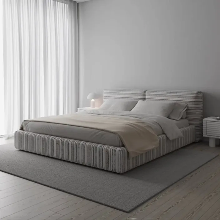 Globe Sofa - Danbodu Linen-Cotton Blend Fabric Bed Globe Sofa - Danbodu Linen-Cotton Blend Fabric Bed