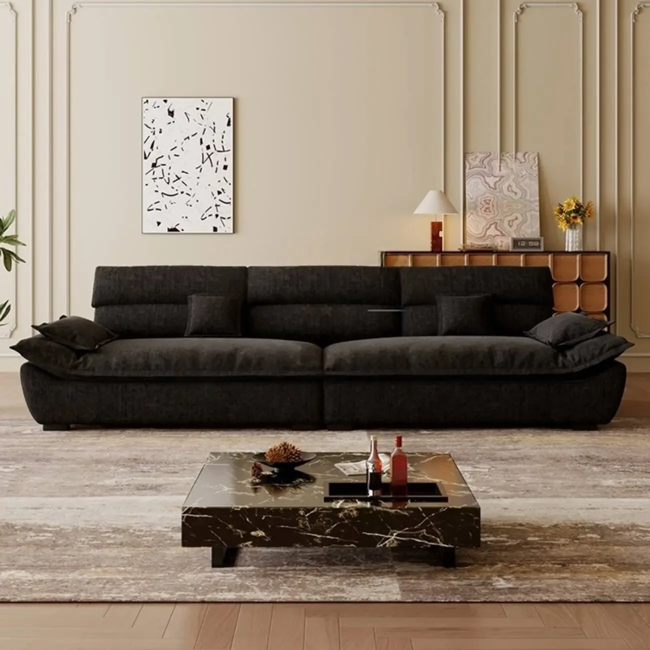 主图-06 Globe Sofa - French Vintage Sailing Ship Sofa
