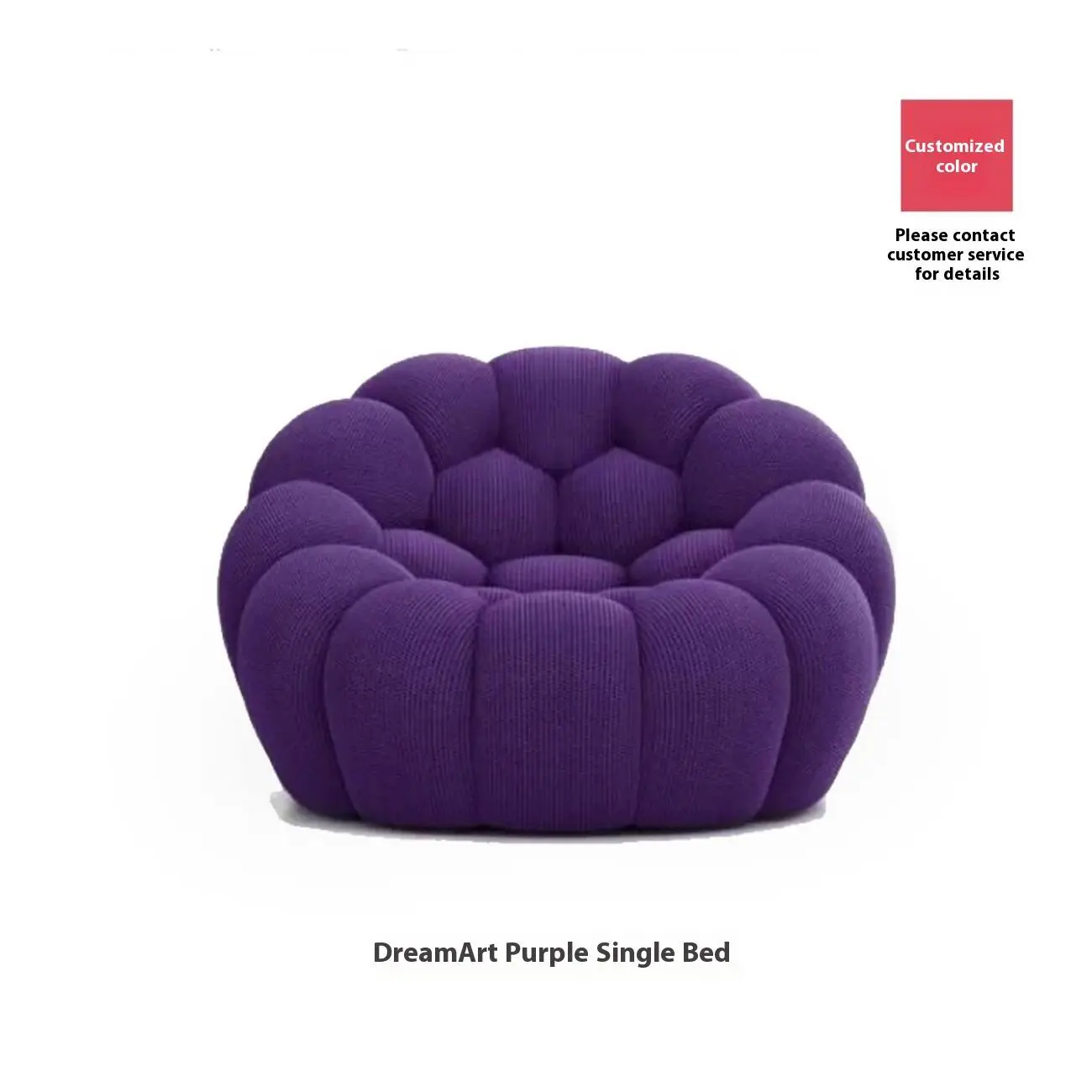 主图-06 Globe Sofa - Minimalist French Bubble Soccer Sofa