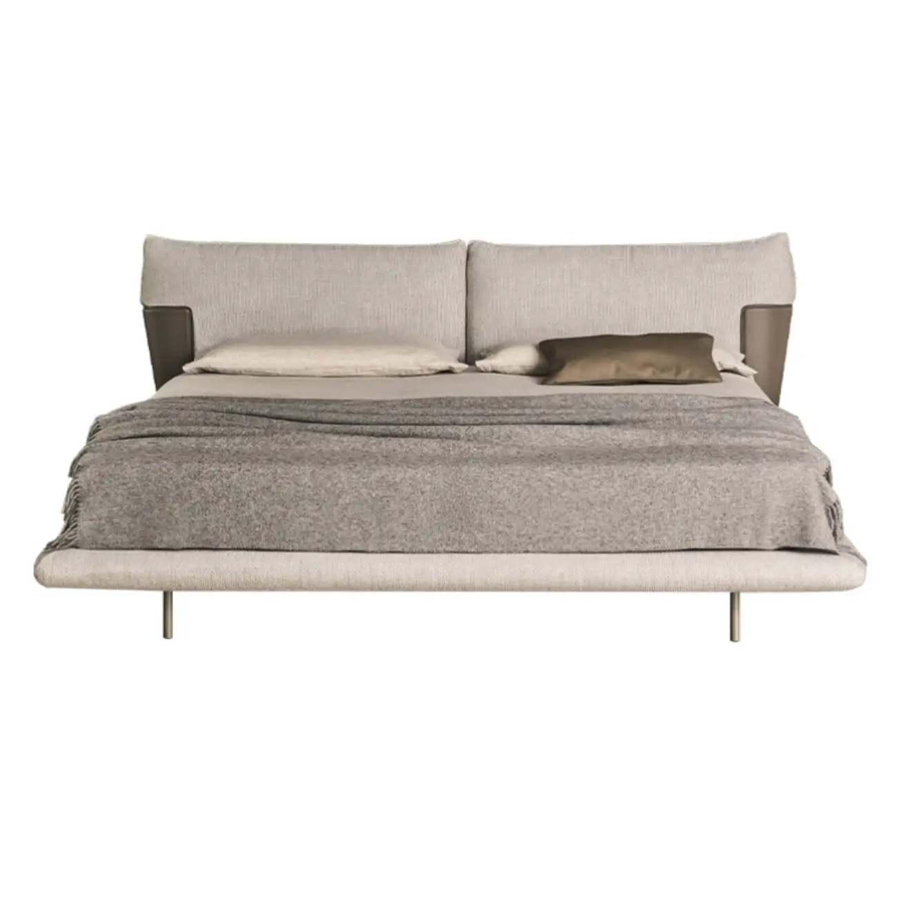 主图-07 Globe Sofa - Minimalist Modern Upholstered Saddle Bed