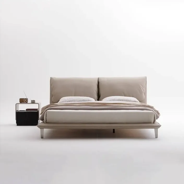 Globe Sofa - Elephant Ear Bed Italian Minimalist Genuine Leather Bed Globe Sofa - Elephant Ear Bed Italian Minimalist Genuine Leather Bed
