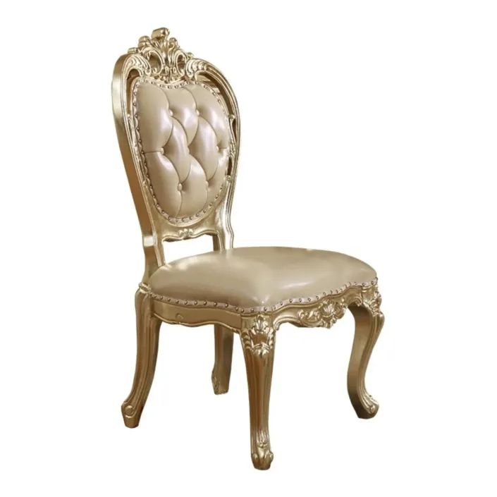 Globe Sofa - European Champagne Gold Palace Vintage Dining Chair Set Globe Sofa - European Champagne Gold Palace Vintage Dining Chair Set