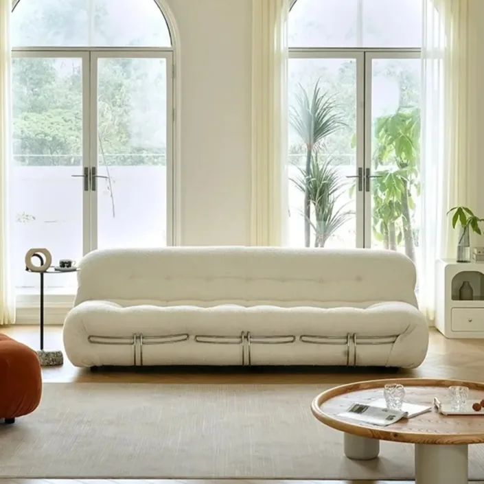 Globe Sofa - Hippo Cream Wind Big Teeth Sofa Globe Sofa - Hippo Cream Wind Big Teeth Sofa