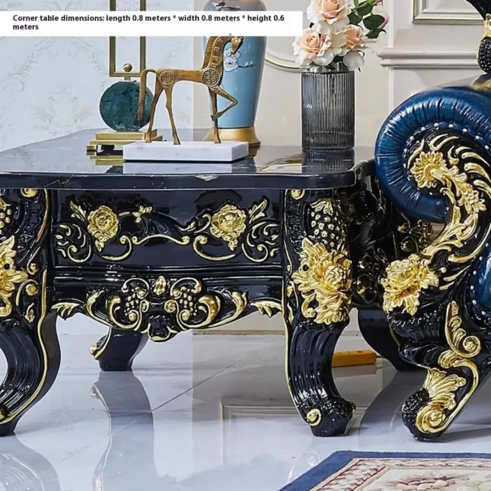 Globe Sofa - European Style First Layer Cowhide Palace Villa Sofa Globe Sofa - European Style First Layer Cowhide Palace Villa Sofa