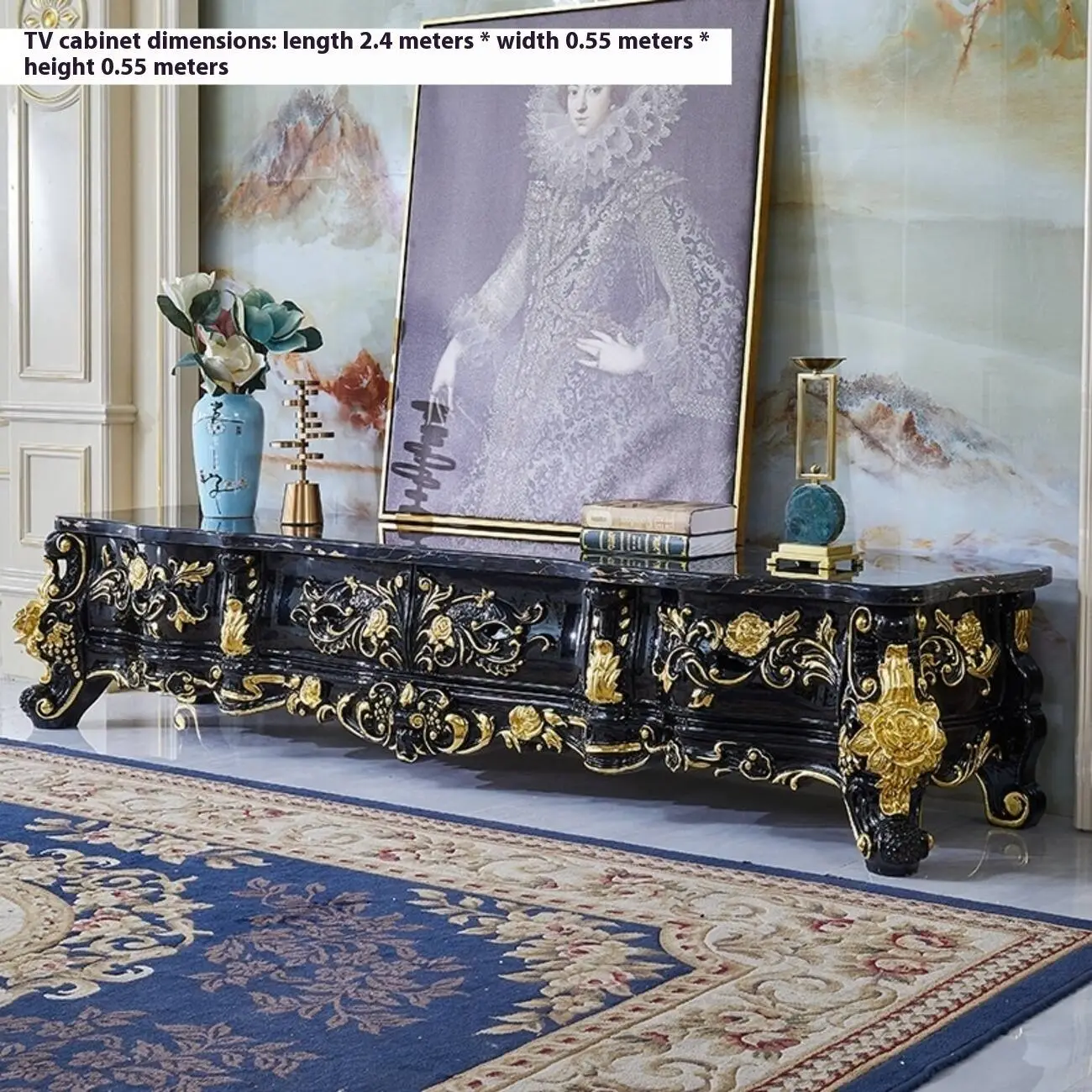 主图-8 Globe Sofa - European Style First Layer Cowhide Palace Villa Sofa