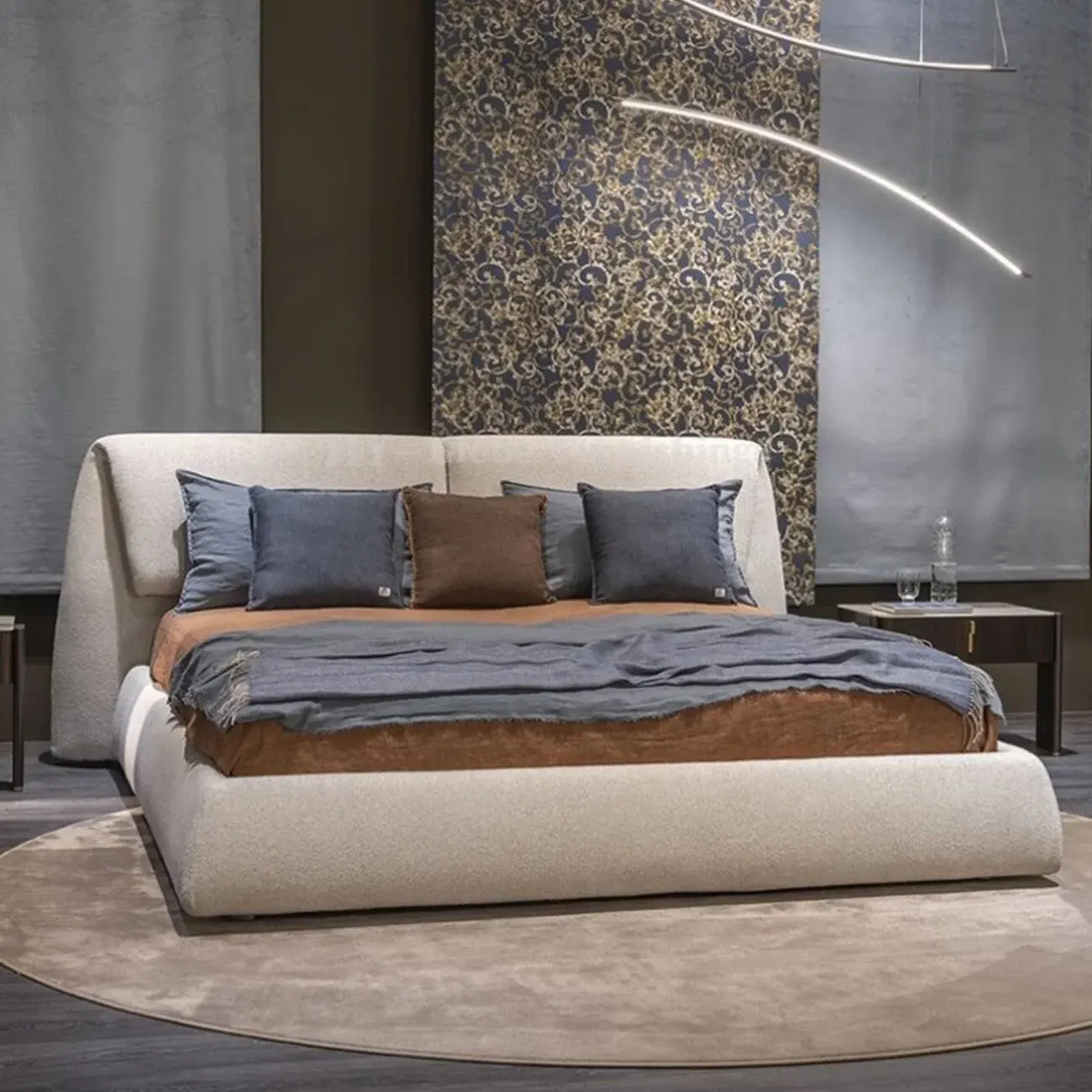 主图 Globe Sofa - Italian-inspired Light Luxury SIMON Bed
