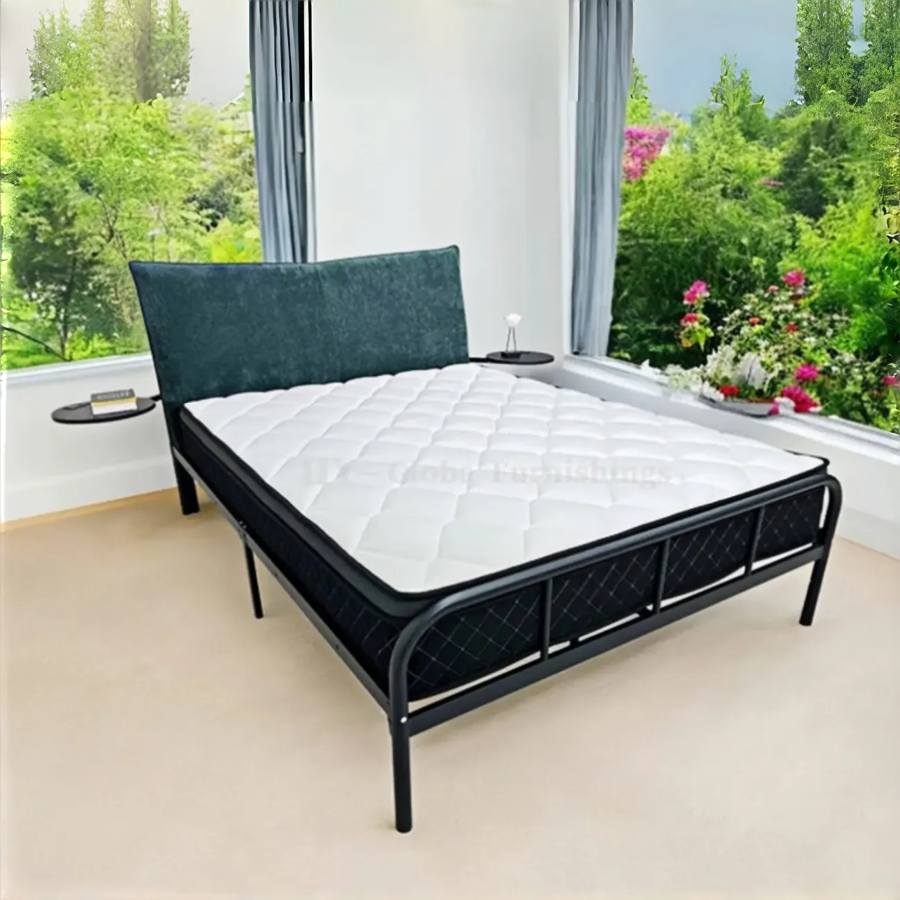 主图1 Globe Sofa - Nordic-Style Minimalist Upholstered Bed