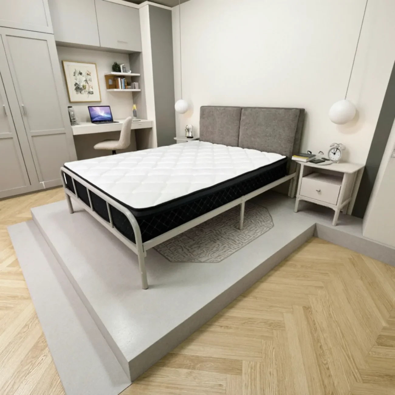 主图1 Globe Sofa - Modern Minimalist Bed in Scandinavian Style