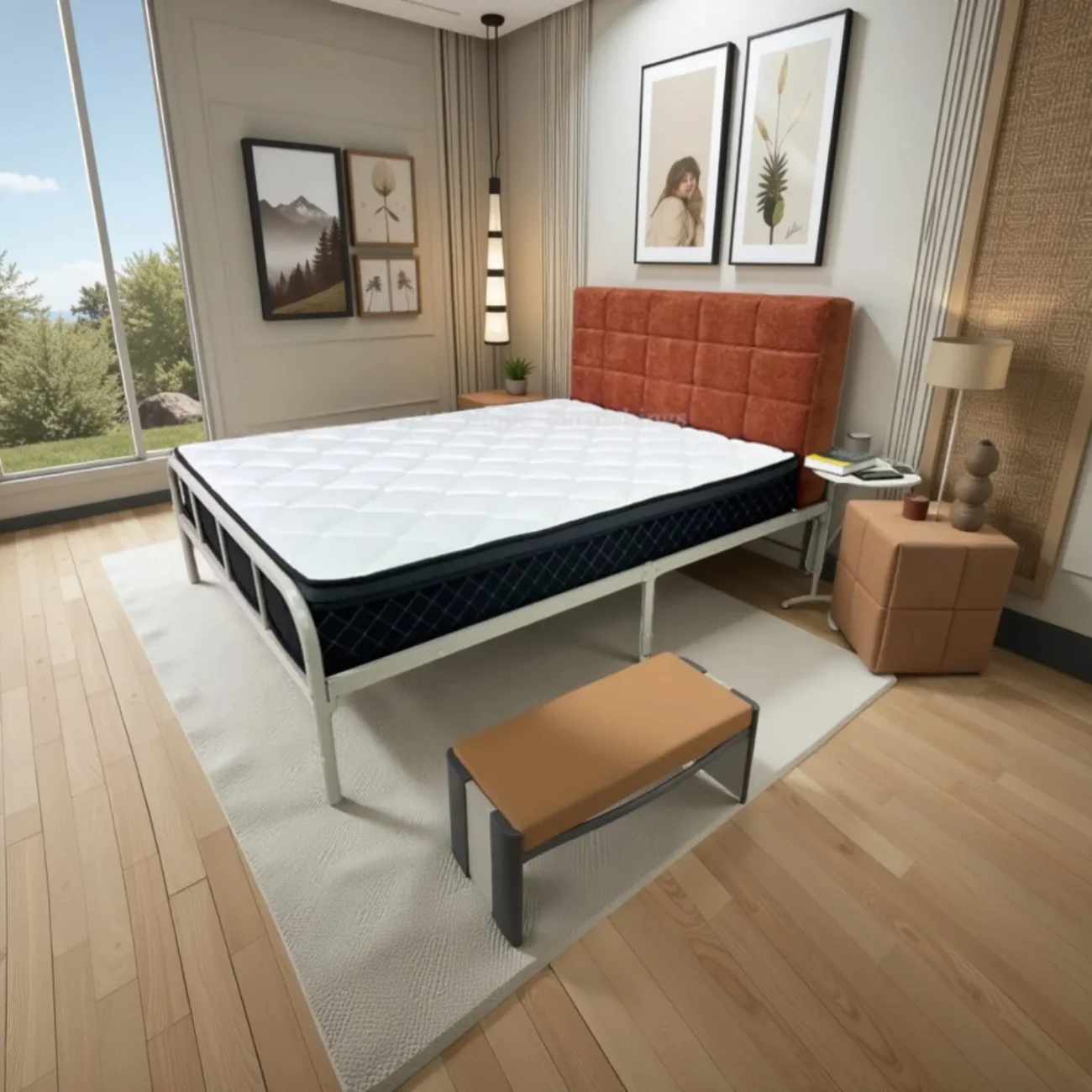 Globe Sofa - Popular Scandinavian Minimalist Double Bed