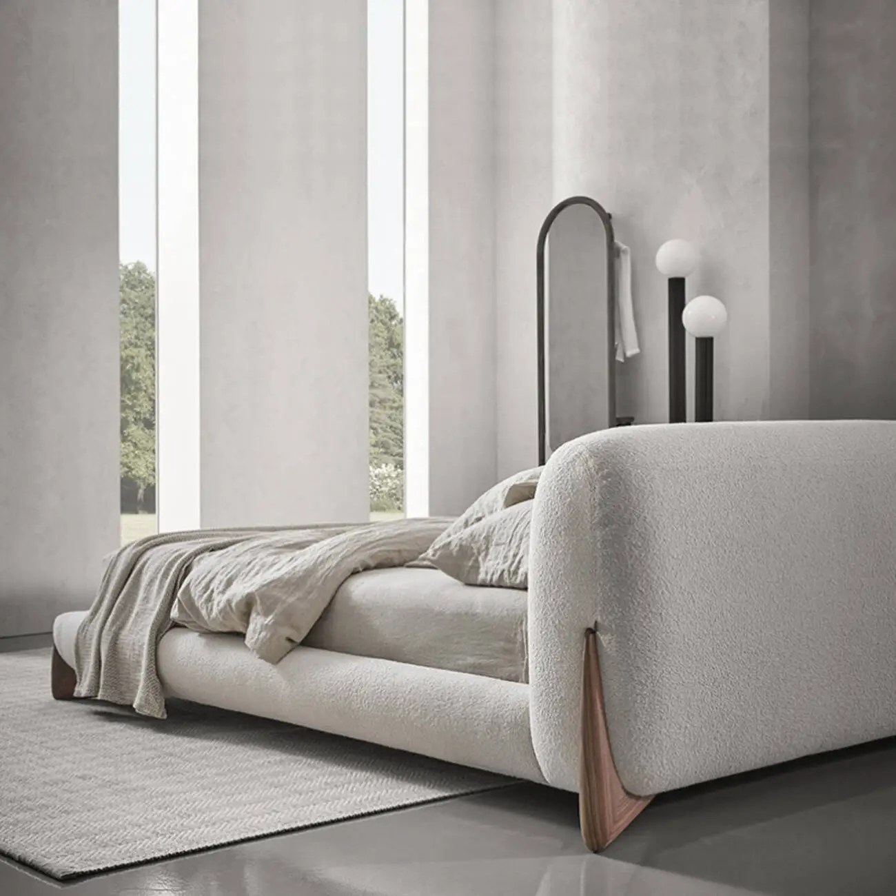 主图33 Globe Sofa - Lambswool Fabric SOFTBAY Bed