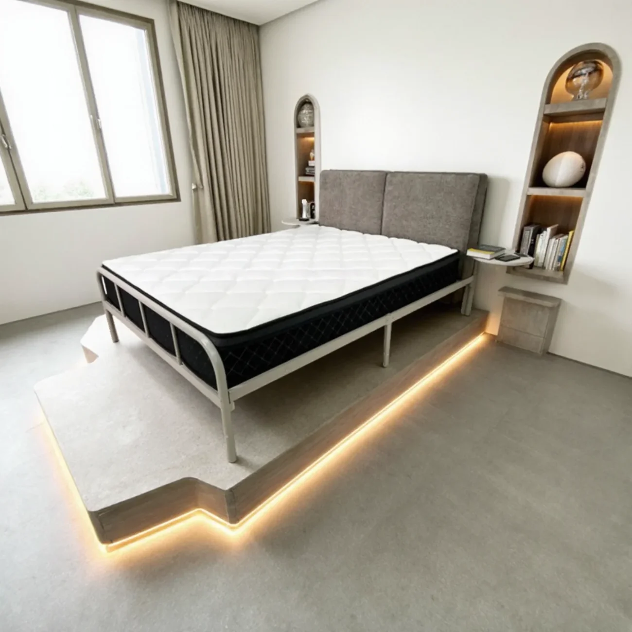 主图4 Globe Sofa - Modern Minimalist Bed in Scandinavian Style