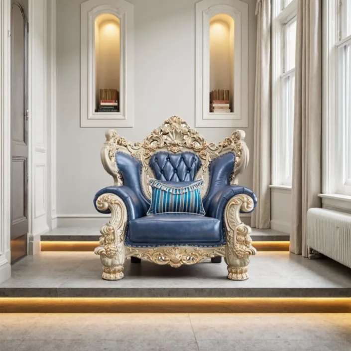 Globe Sofa - European Luxury Solid Wood Carved Villa Sofa Globe Sofa - European Luxury Solid Wood Carved Villa Sofa