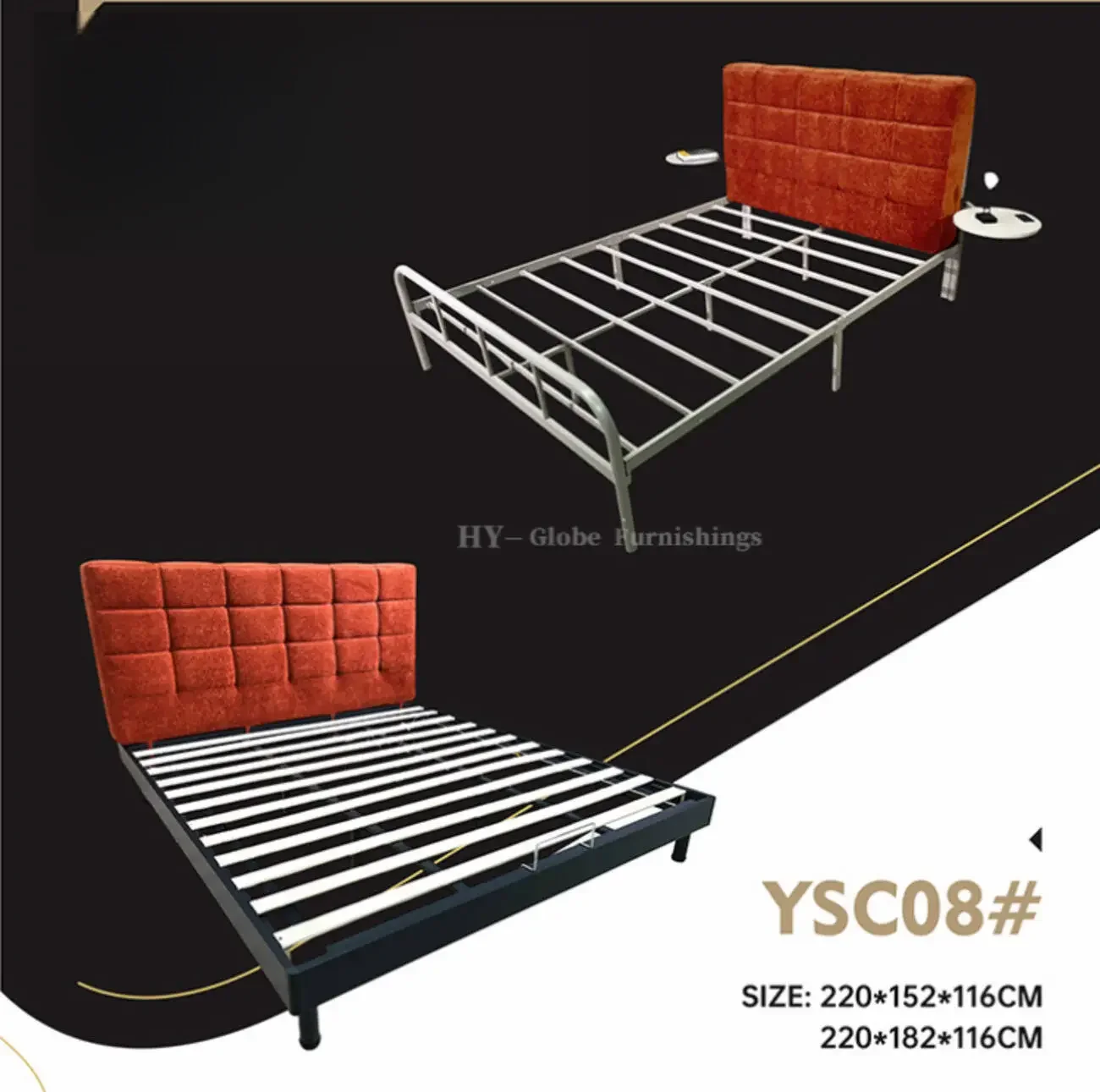 Globe Sofa - Popular Scandinavian Minimalist Double Bed