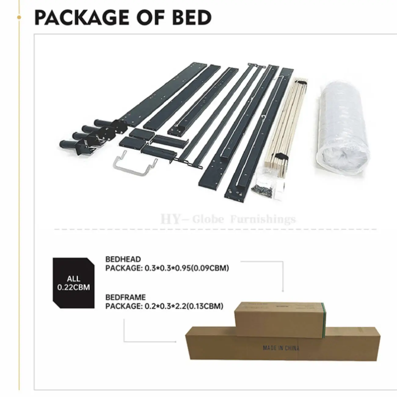 Globe Sofa - Popular Scandinavian Minimalist Double Bed