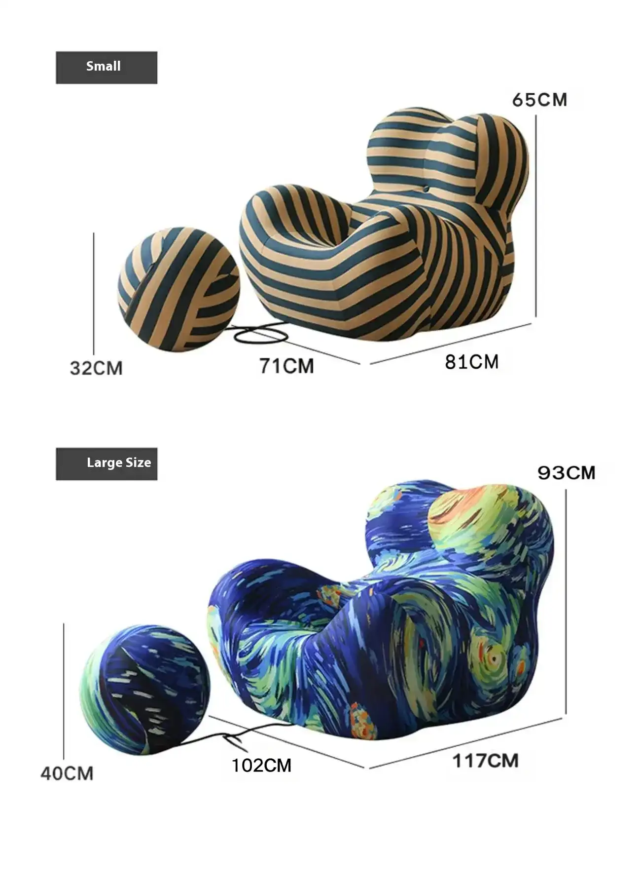 Globe Sofa - Mother's Embrace Sofa