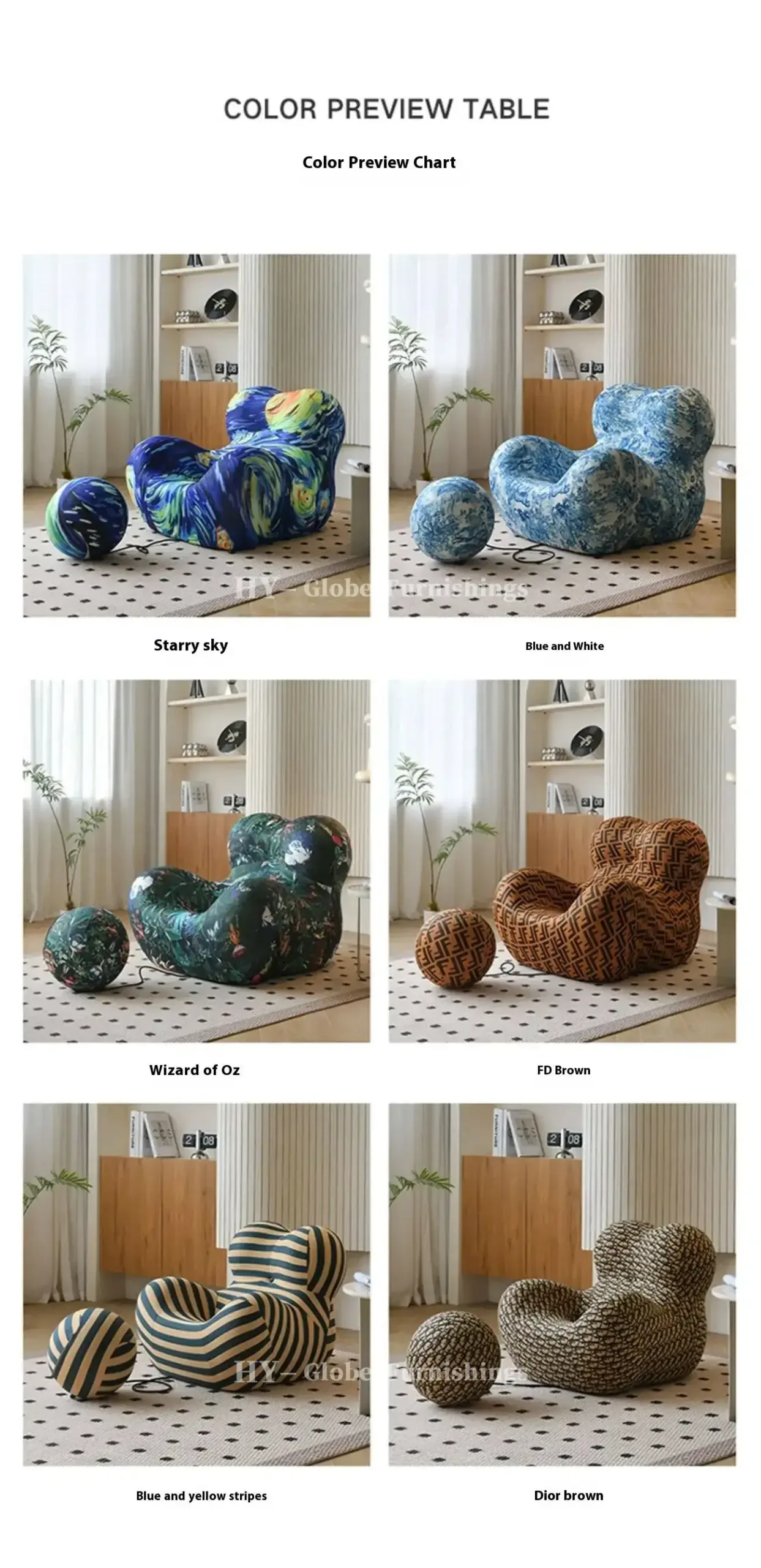 Globe Sofa - Mother's Embrace Sofa