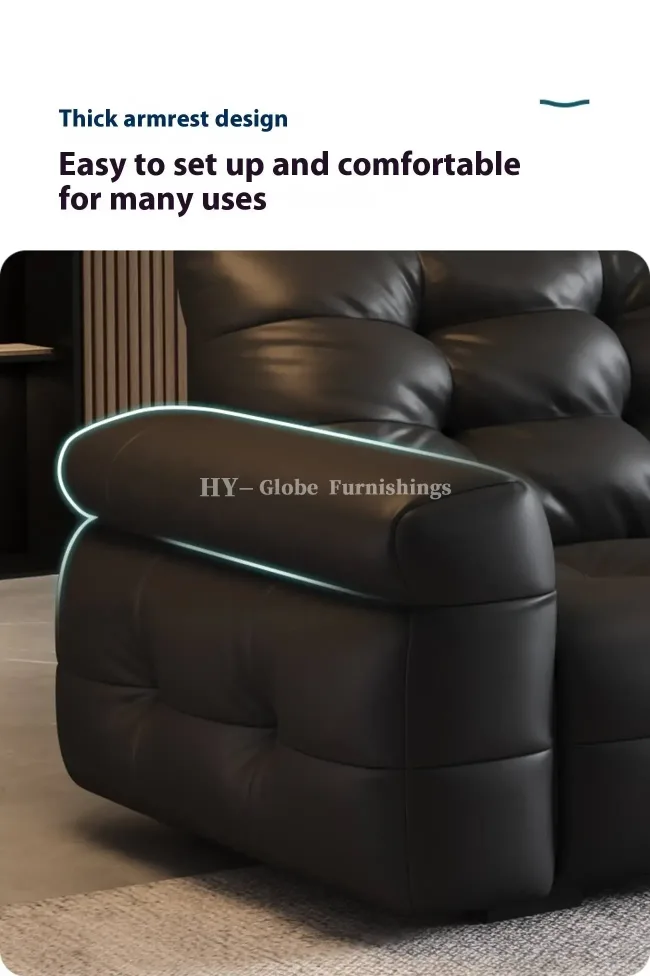 Globe Sofa - Italian Luxury Vintage Top-Grain Leather Sofa 详情-18